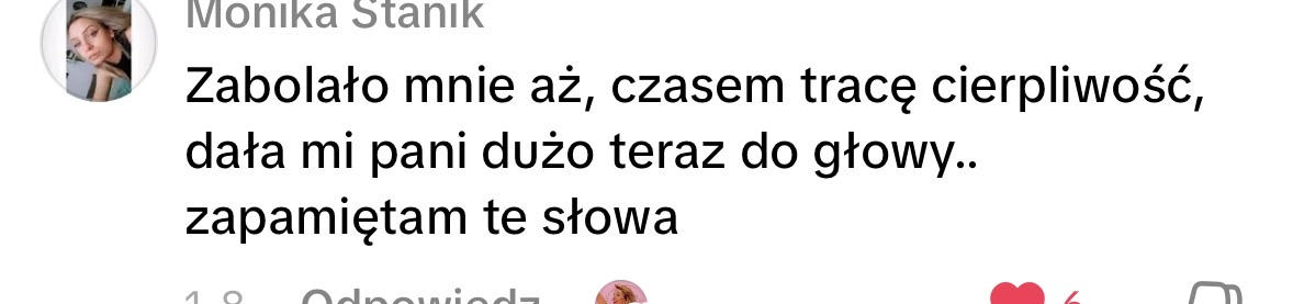 Komentarz czytelniczki