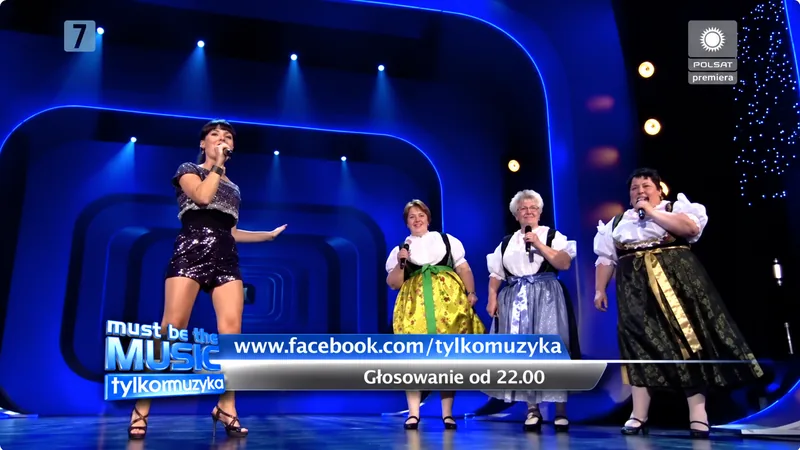 Kasia Zaręba w Must Be the Music Polsat