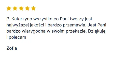 Opinia czytelniczki o książkach Kasi Zaręby 2